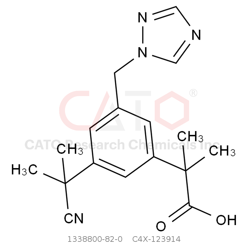CAS No.:1338800-82-0,阿那罗唑杂质14