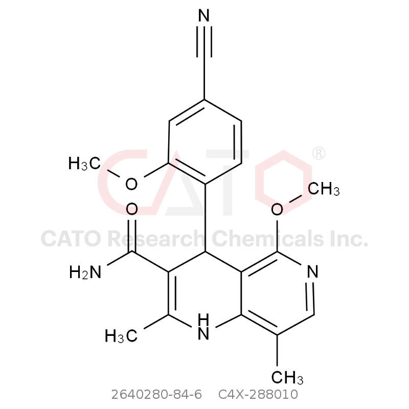 CAS No.:2640280-84-6,Finerenone Impurity 10