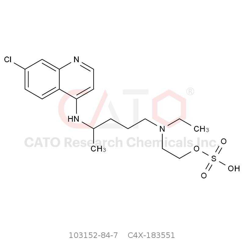 CAS No.:103152-84-7,羟氯喹EP杂质B