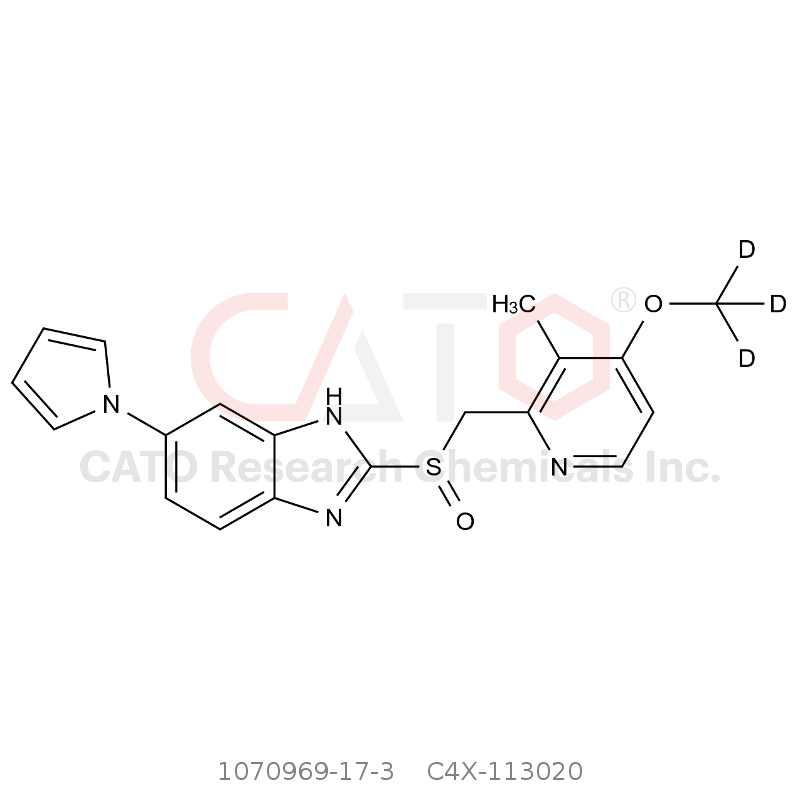 CAS No.:1070969-17-3,艾普拉唑-d3