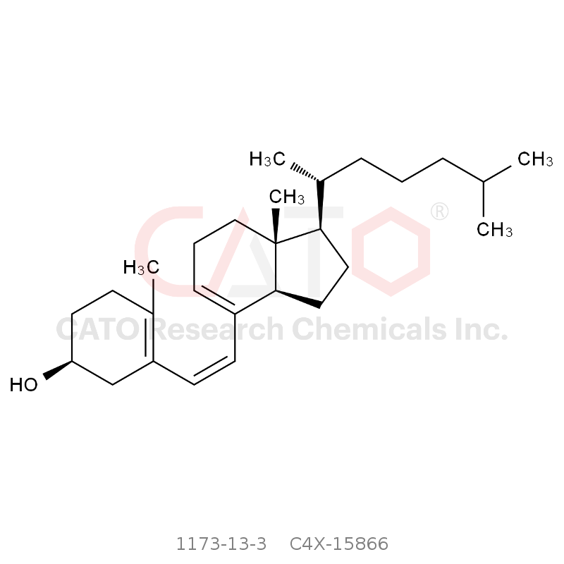 CAS No.:1173-13-3,前钙化醇(前维生素D3)