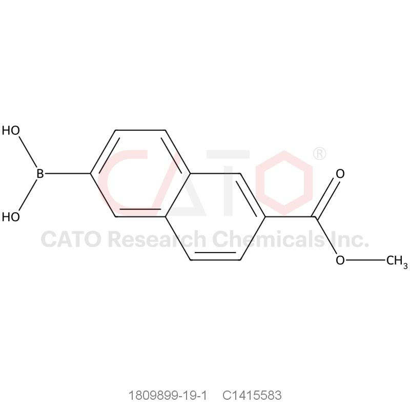 CAS No.:1809899-19-1,(6-(Methoxycarbonyl)naphthalen-2-yl)boronic acid
