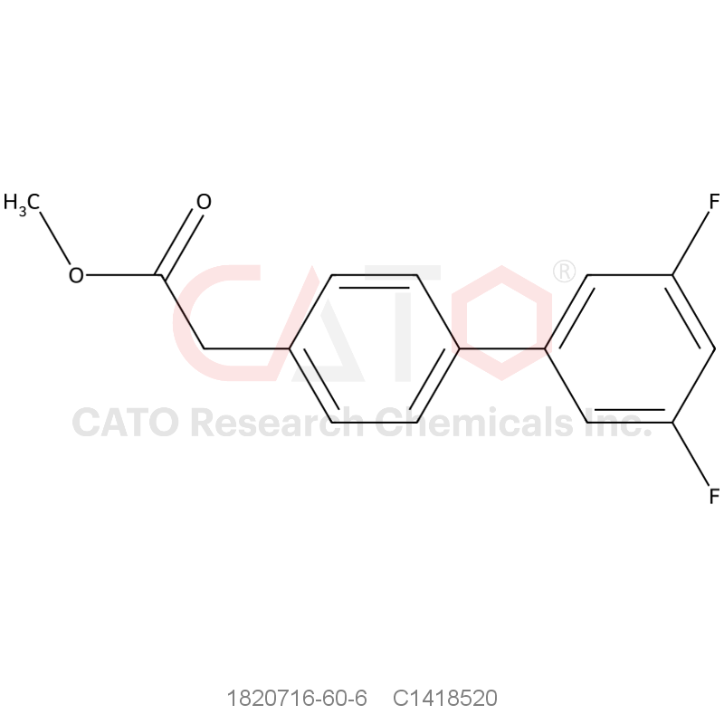 CAS No.:1820716-60-6,Methyl 2-[4-(3,5-difluorophenyl)phenyl]acetate