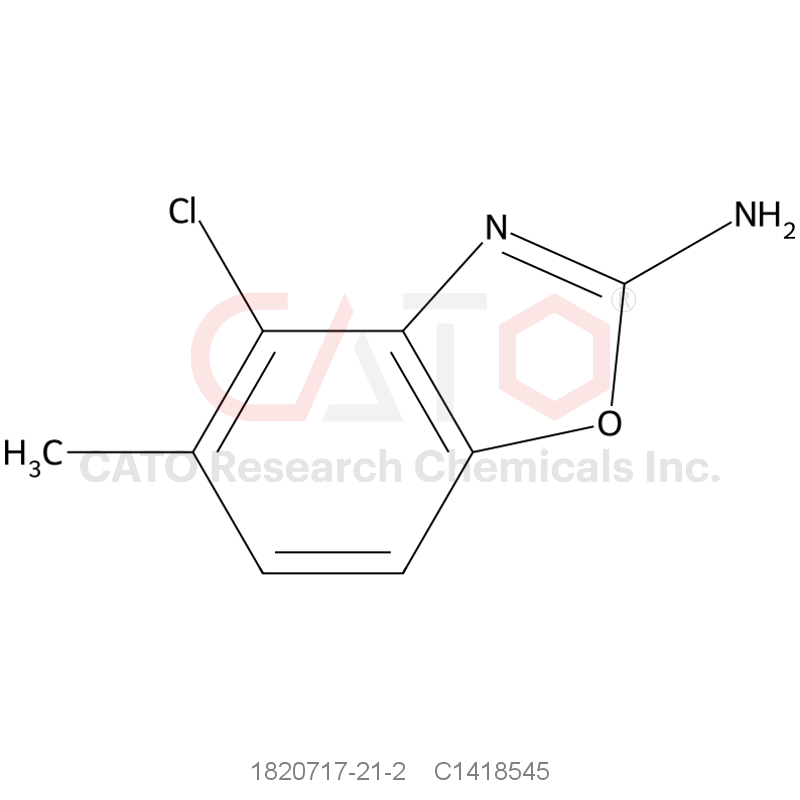 CAS No.:1820717-21-2,4-Chloro-5-methylbenzo[d]oxazol-2-amine