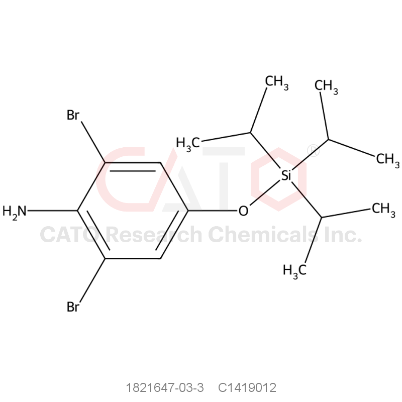 CAS No.:1821647-03-3,2,6-Dibromo-4-((triisopropylsilyl)oxy)aniline