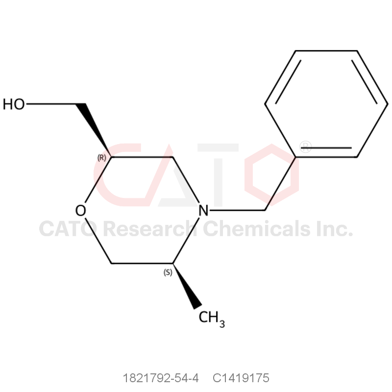 CAS No.:1821792-54-4,((2R,5S)-4-benzyl-5-methylmorpholin-2-yl)methanol