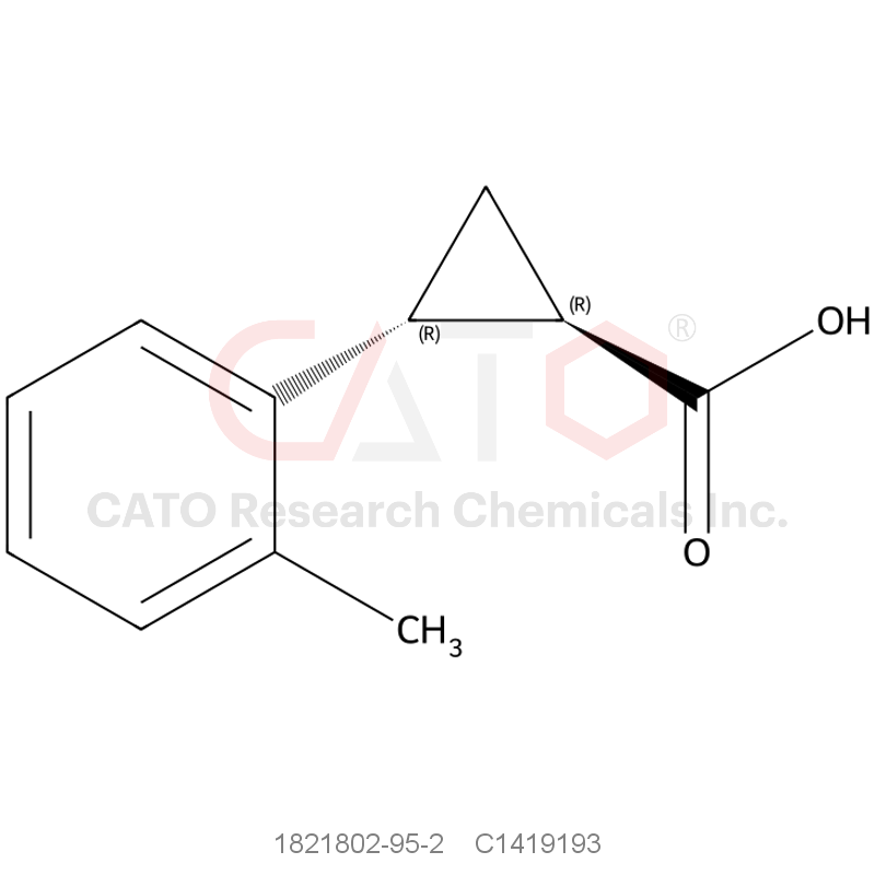 CAS No.:1821802-95-2,(1R,2R)-2-(o-Tolyl)cyclopropanecarboxylic Acid