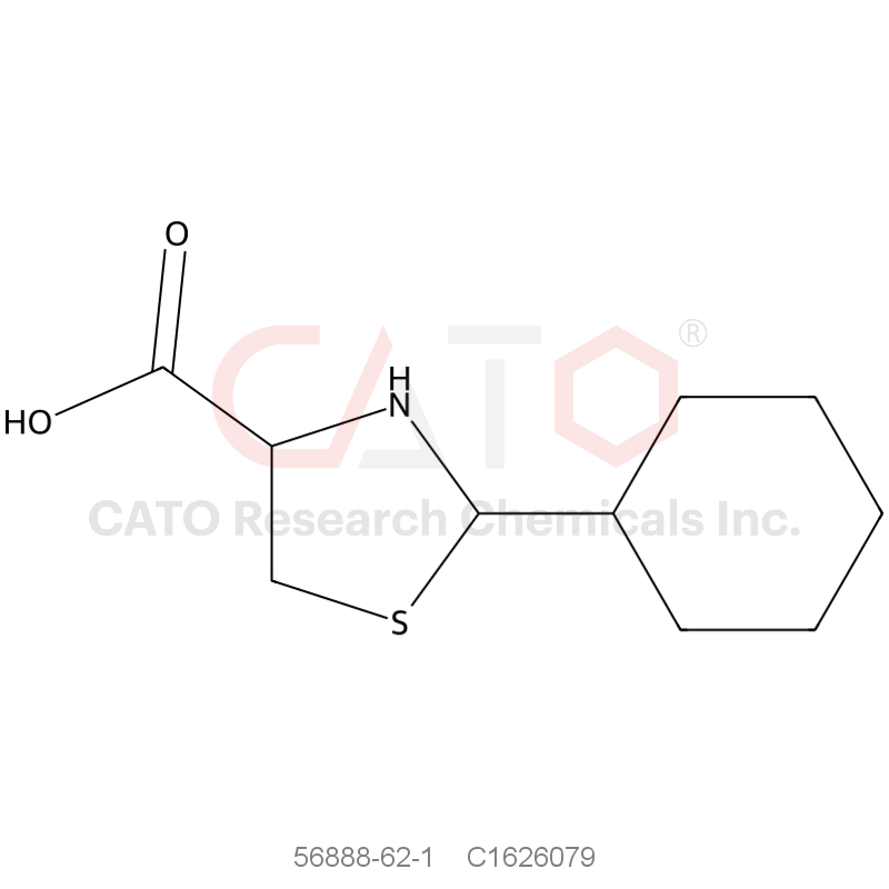 CAS No.:56888-62-1,2-Cyclohexyl-thiazolidine-4-carboxylic acid