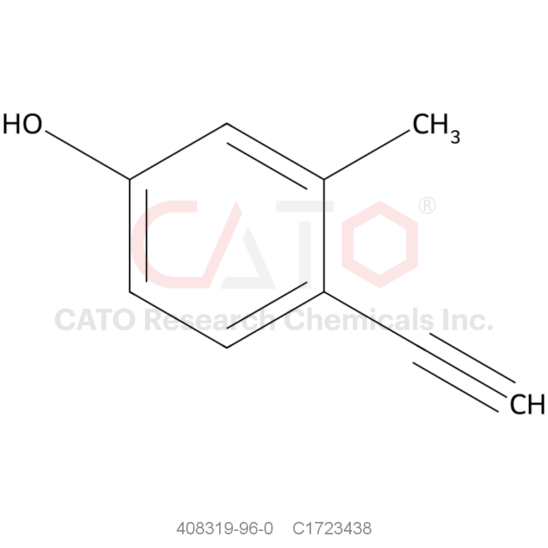 CAS No.:408319-96-0,4-Ethynyl-3-methylphenol