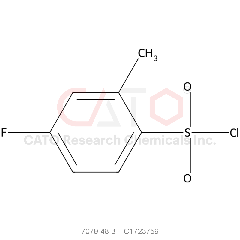 CAS No.:7079-48-3,4-氟-2-甲基苯磺酰氯