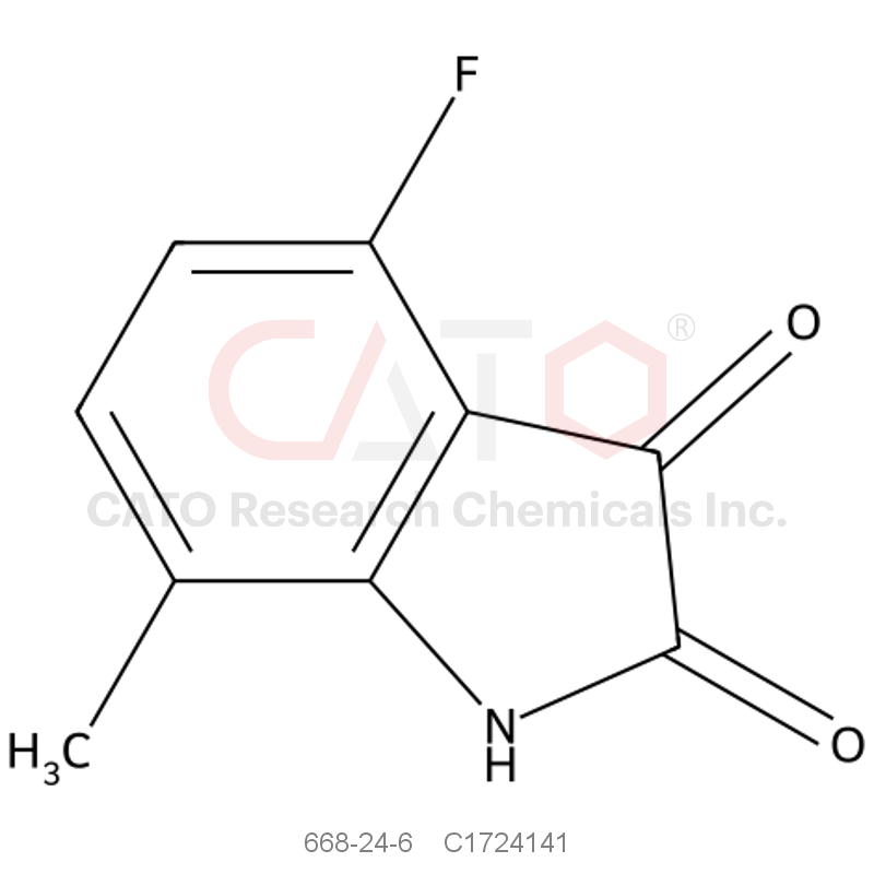 CAS No.:668-24-6,4-氟-7-甲基靛红