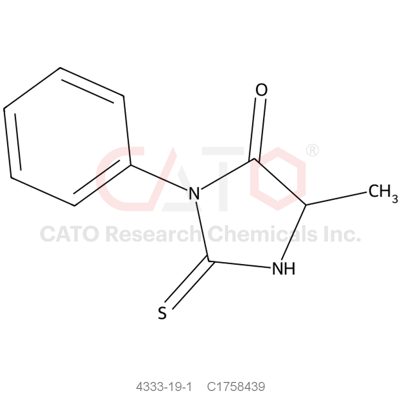 CAS No.:4333-19-1,5-Methyl-3-phenyl-2-thioxoimidazolidin-4-one