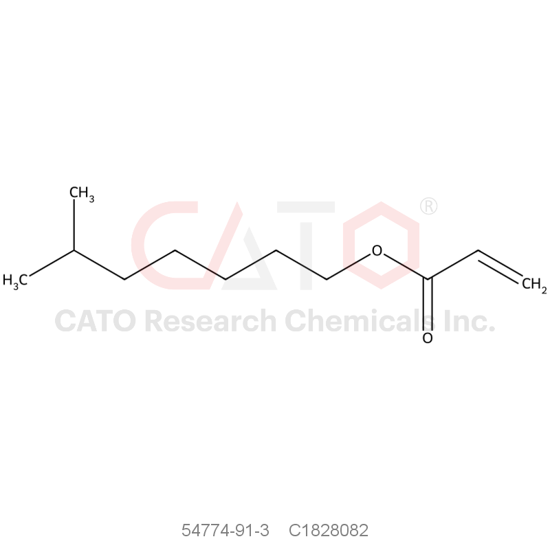 CAS No.:54774-91-3,Isooctyl acrylate contains 75-125 ppm monomethyl ether hydroquinone as inhibitor, >90%