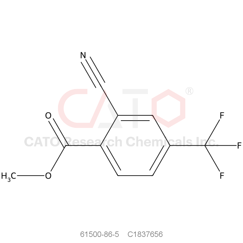 CAS No.:61500-86-5,Methyl 2-cyano-4-(trifluoromethyl)benzoate