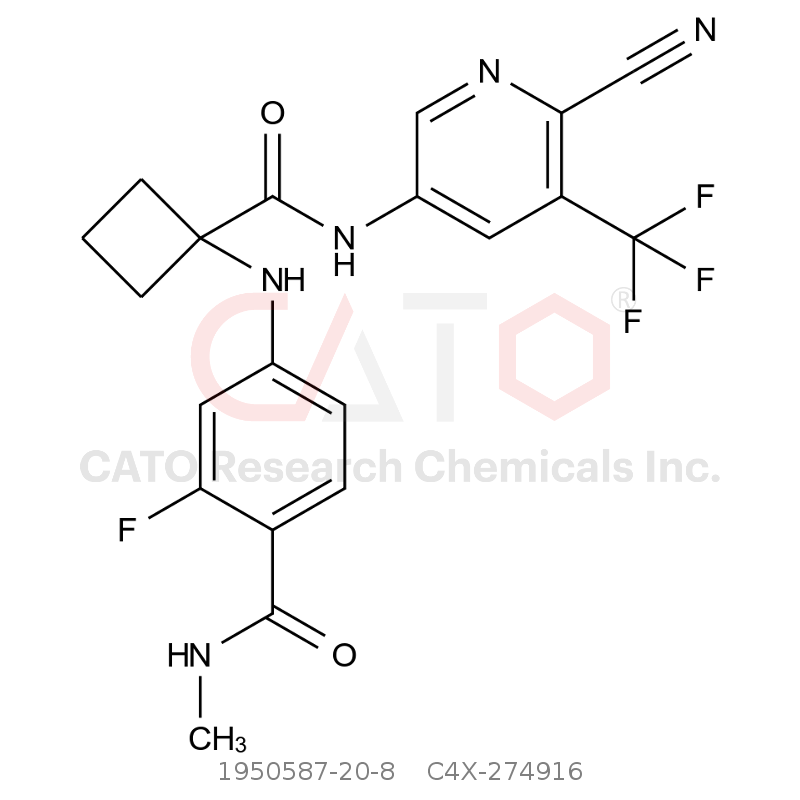 CAS No.:1950587-20-8,阿帕他胺杂质16