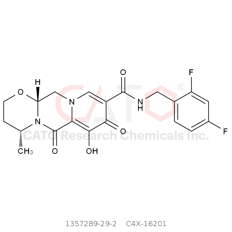 CAS No.:1357289-29-2,Dolutegravir Impurity 1