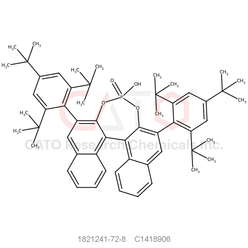 CAS No.:1821241-72-8,(R)-4-Hydroxy-2,6-bis(2,4,6-tri-tert-butylphenyl)dinaphtho[2,1-d:1',2'-f][1,3,2]dioxaphosphepine 4-oxide