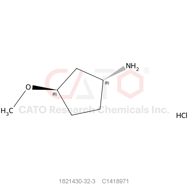 CAS No.:1821430-32-3,(1R,3R)-3-methoxycyclopentanamine;hydrochloride