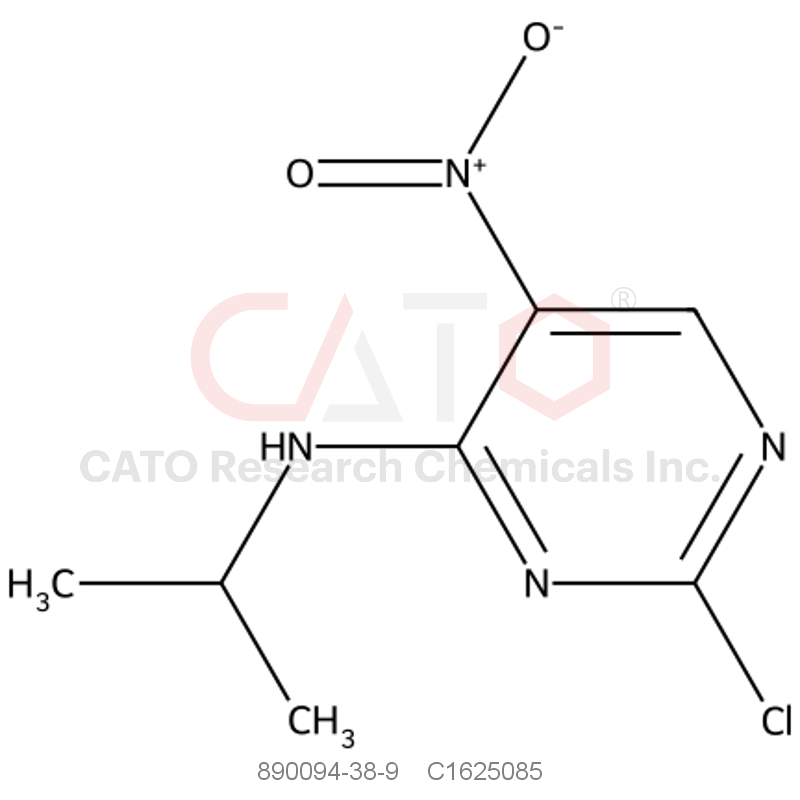 CAS No.:890094-38-9,2-Chloro-N-isopropyl-5-nitropyrimidin-4-amine
