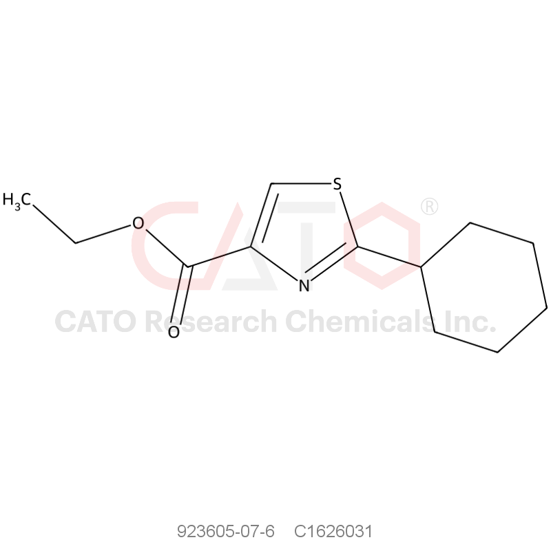 CAS No.:923605-07-6,2-Cyclohexylethyl thiazole-4-carboxylate