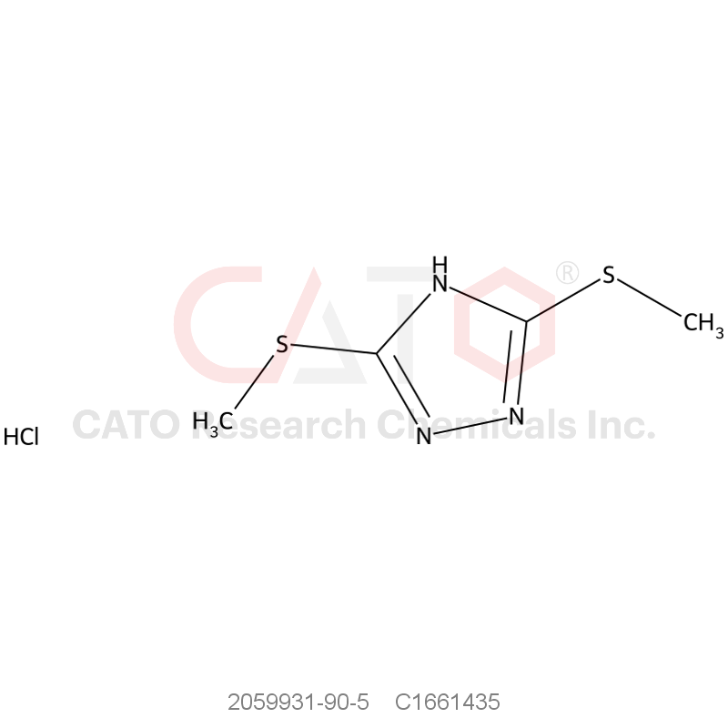 CAS No.:2059931-90-5,3,5-bis(methylsulfanyl)-4H-1,2,4-triazole hydrochloride