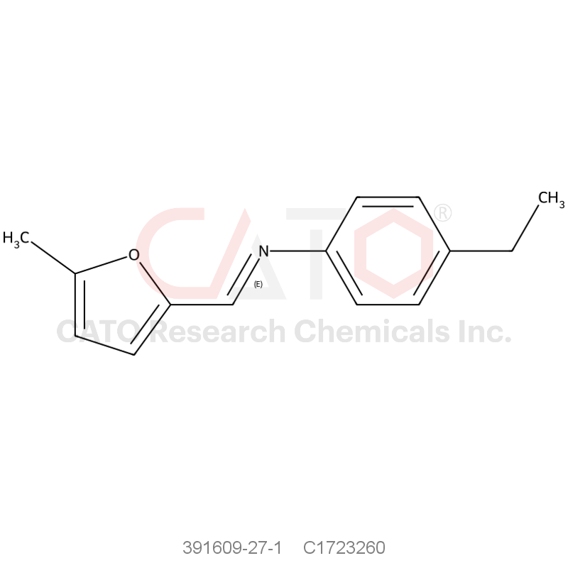 CAS No.:391609-27-1,4-Ethyl-N-((5-methylfuran-2-yl)methylene)aniline