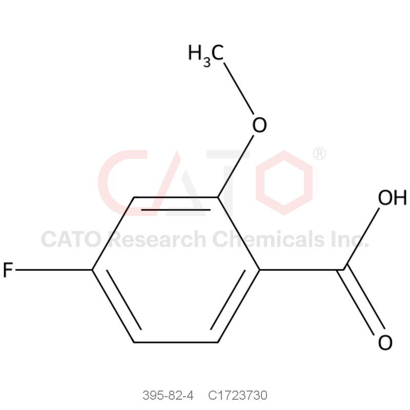 CAS No.:395-82-4,2-甲氧基-4-氟苯甲酸