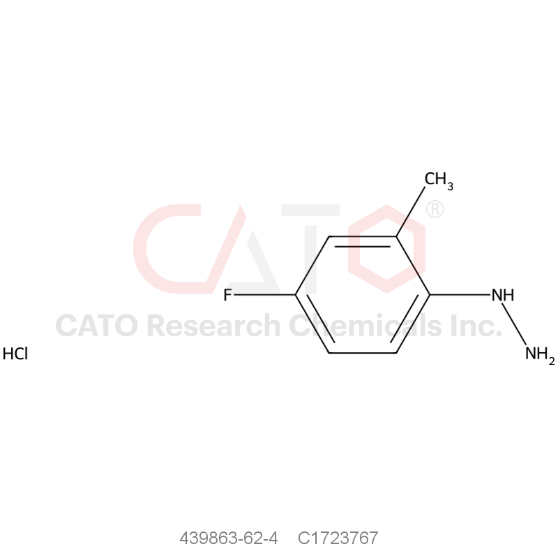 CAS No.:439863-62-4,4-氟-2-甲基苯肼盐酸盐
