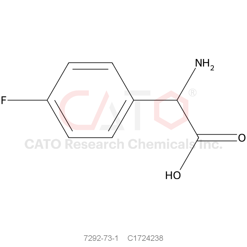 CAS No.:7292-73-1,4-氟-DL-alpha-苯甘氨酸