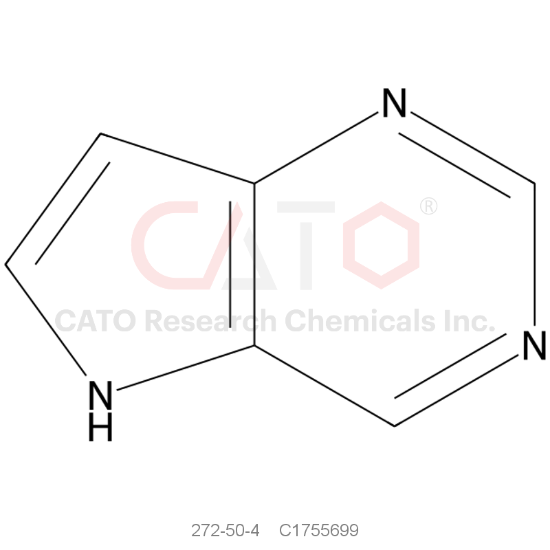 CAS No.:272-50-4,5H-Pyrrolo[3,2-d]pyrimidine