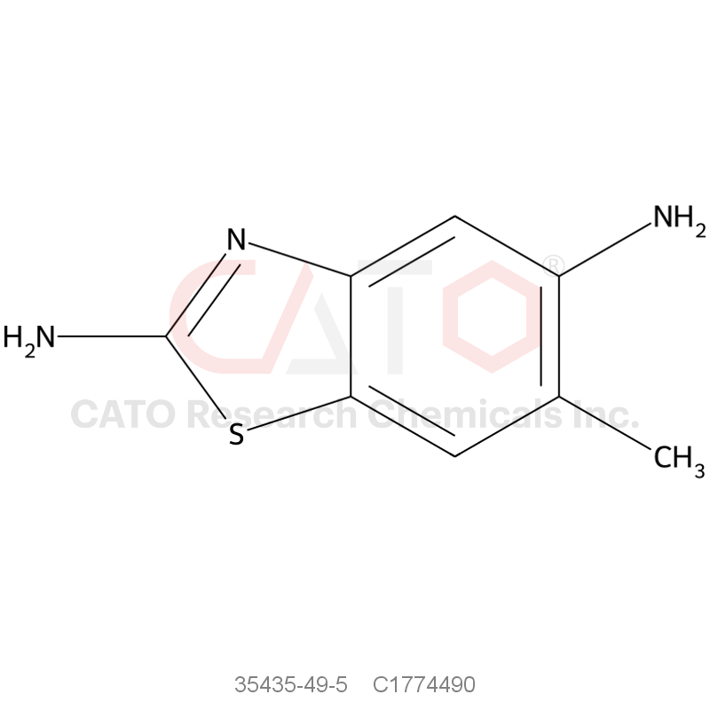 CAS No.:35435-49-5,6-Methyl-1,3-benzothiazole-2,5-diamine