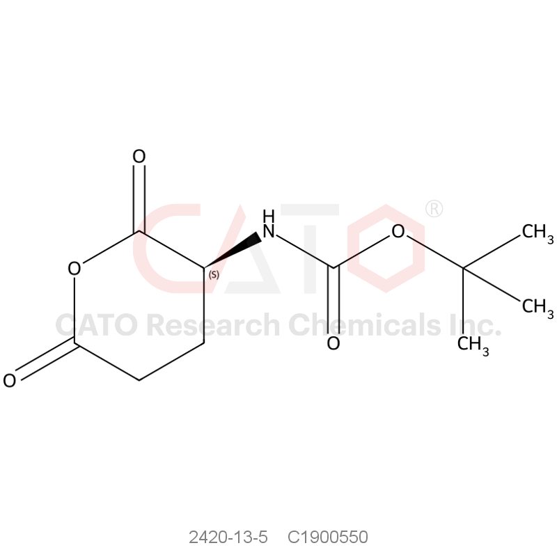 CAS No.:2420-13-5,tert-Butyl (S)-(2,6-dioxotetrahydro-2H-pyran-3-yl)carbamate