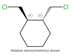 CAS No.:61169-66-2,rel-(1R,2R)-1,2-Bis(chloromethyl)cyclohexane