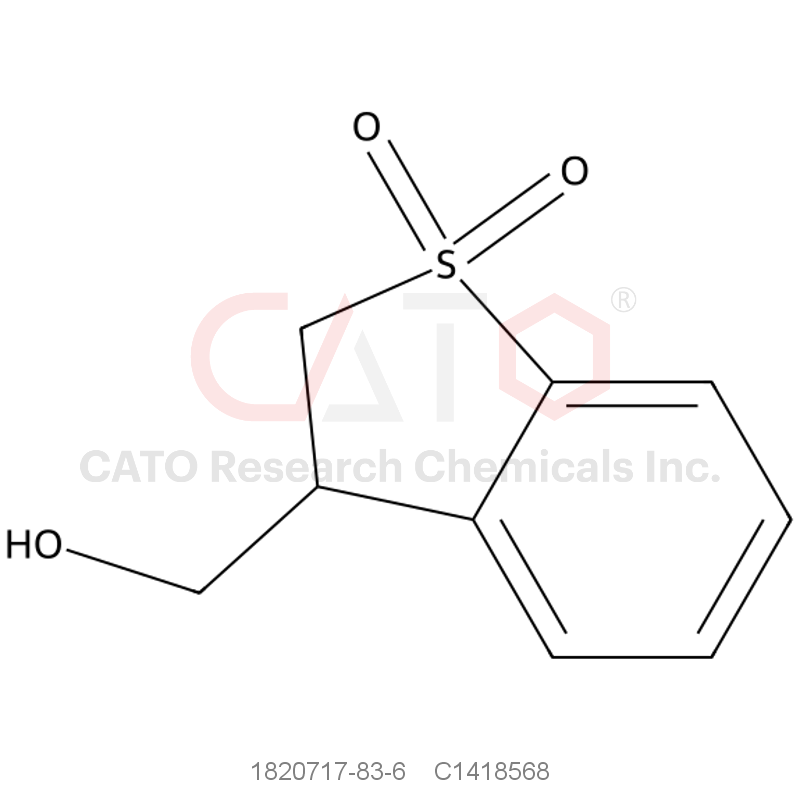 CAS No.:1820717-83-6,3-(hydroxymethyl)-2,3-dihydro-1$l^{6}-benzothiophene-1,1-dione