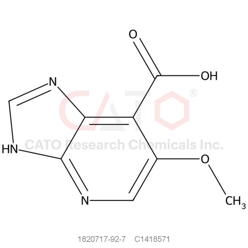 CAS No.:1820717-92-7,6-Methoxy-3H-imidazo[4,5-b]pyridine-7-carboxylic acid