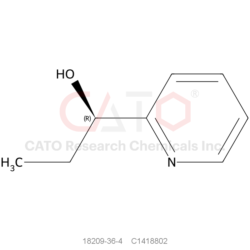 CAS No.:18209-36-4,(R)-1-(pyridin-2-yl)propan-1-ol