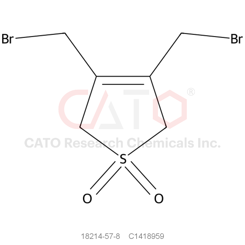 CAS No.:18214-57-8,3,4-Bis(bromomethyl)-2,5-dihydrothiophene 1,1-dioxide
