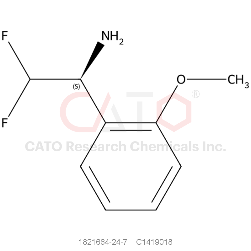 CAS No.:1821664-24-7,(S)-2,2-Difluoro-1-(2-methoxyphenyl)ethanamine