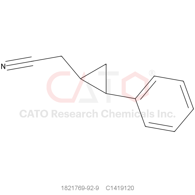 CAS No.:1821769-92-9,rac-2-[(1R,2S)-2-phenylcyclopropyl]acetonitrile