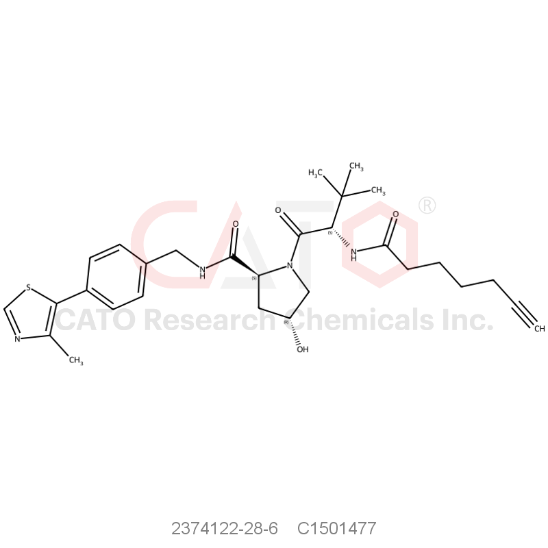 CAS No.:2374122-28-6,(S,R,S)-AHPC-CO-C4-alkyne