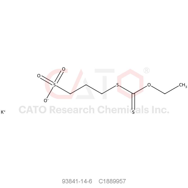 CAS No.:93841-14-6,Potassium 3-((ethoxycarbonothioyl)thio)propane-1-sulfonate