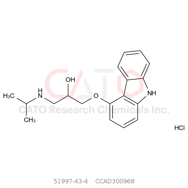 CAS No.:51997-43-4,咔唑心安盐酸盐