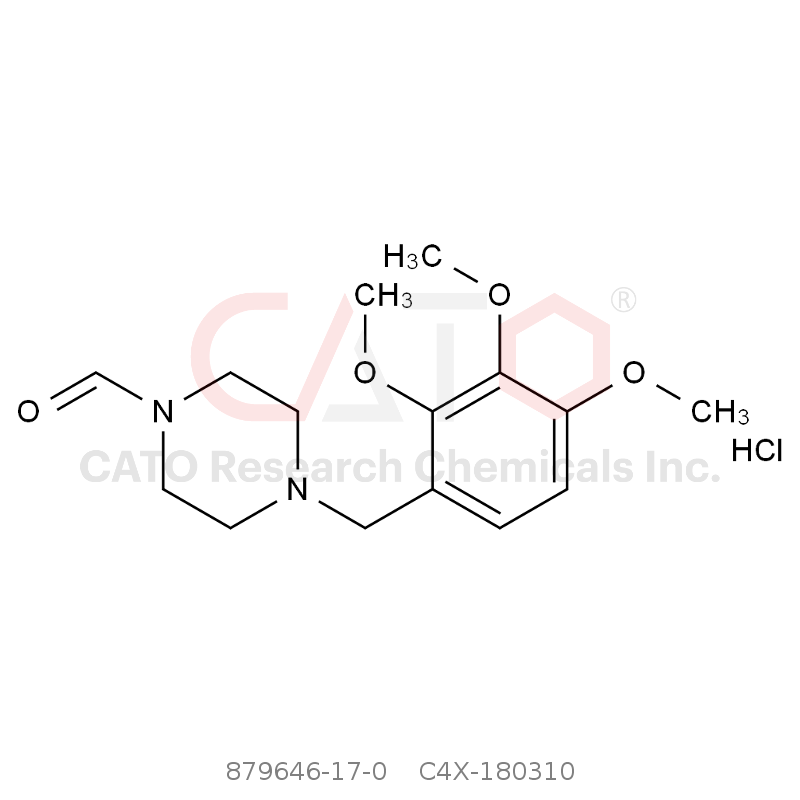 CAS No.:879646-17-0,曲美他嗪杂质10 HCl