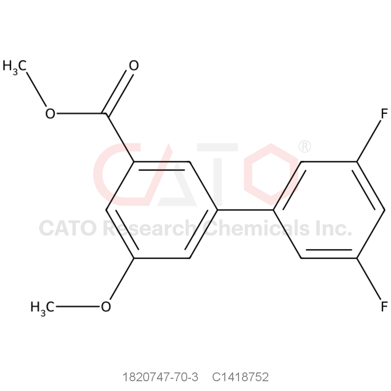 CAS No.:1820747-70-3,Methyl 3-(3,5-difluorophenyl)-5-methoxybenzoate