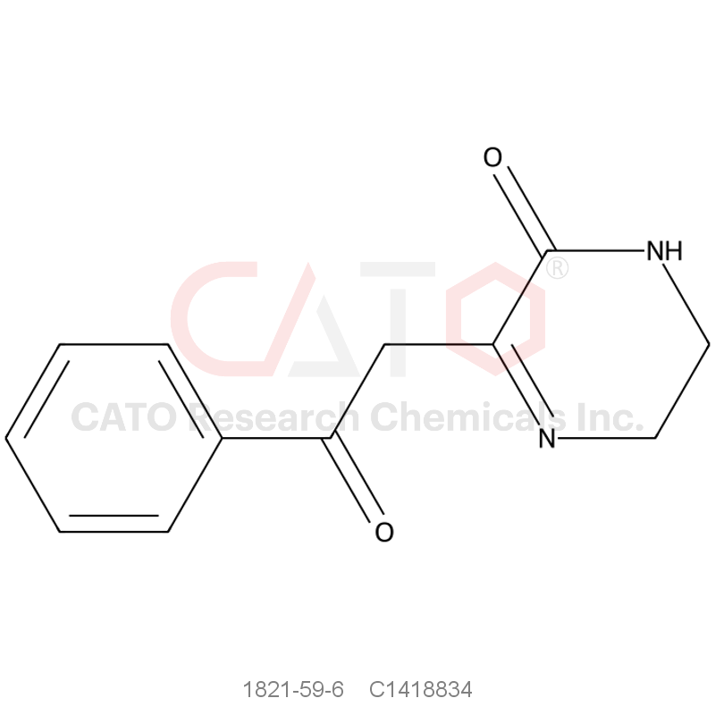 CAS No.:1821-59-6,3-(2-Oxo-2-phenylethyl)-5,6-dihydropyrazin-2(1h)-one