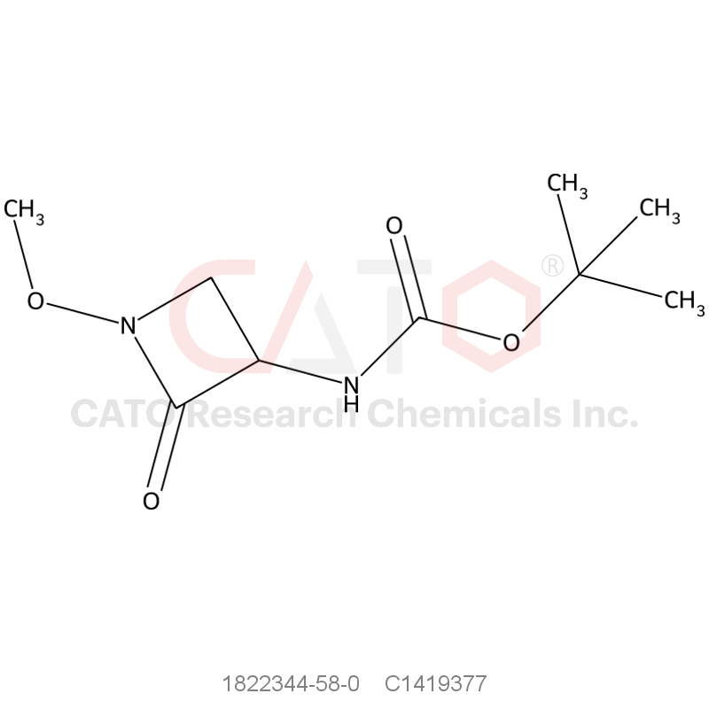 CAS No.:1822344-58-0,tert-Butyl N-(1-methoxy-2-oxoazetidin-3-yl)carbamate