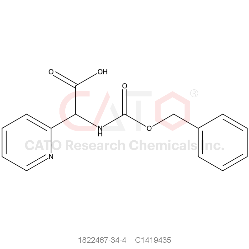 CAS No.:1822467-34-4,2-(Cbz-amino)-2-(2-pyridyl)acetic Acid