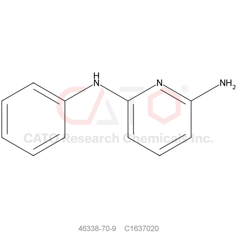 CAS No.:46338-70-9,2-N-phenylpyridine-2,6-diamine
