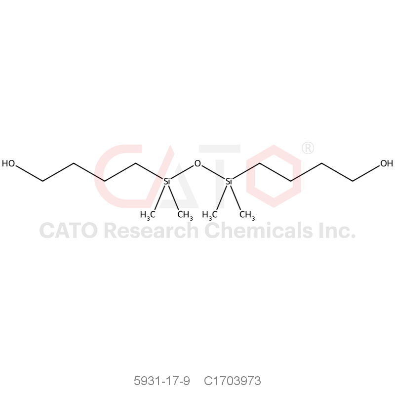 CAS No.:5931-17-9,4,4'-(1,1,3,3-Tetramethyldisiloxane-1,3-diyl)bis(butan-1-ol)