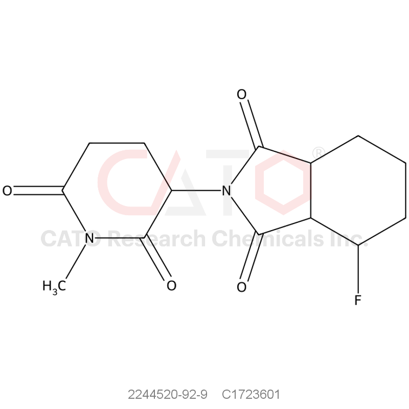 CAS No.:2244520-92-9,4-fluoro-2-(1-methyl-2,6-dioxo-3-piperidyl)isoindoline-1,3-dione